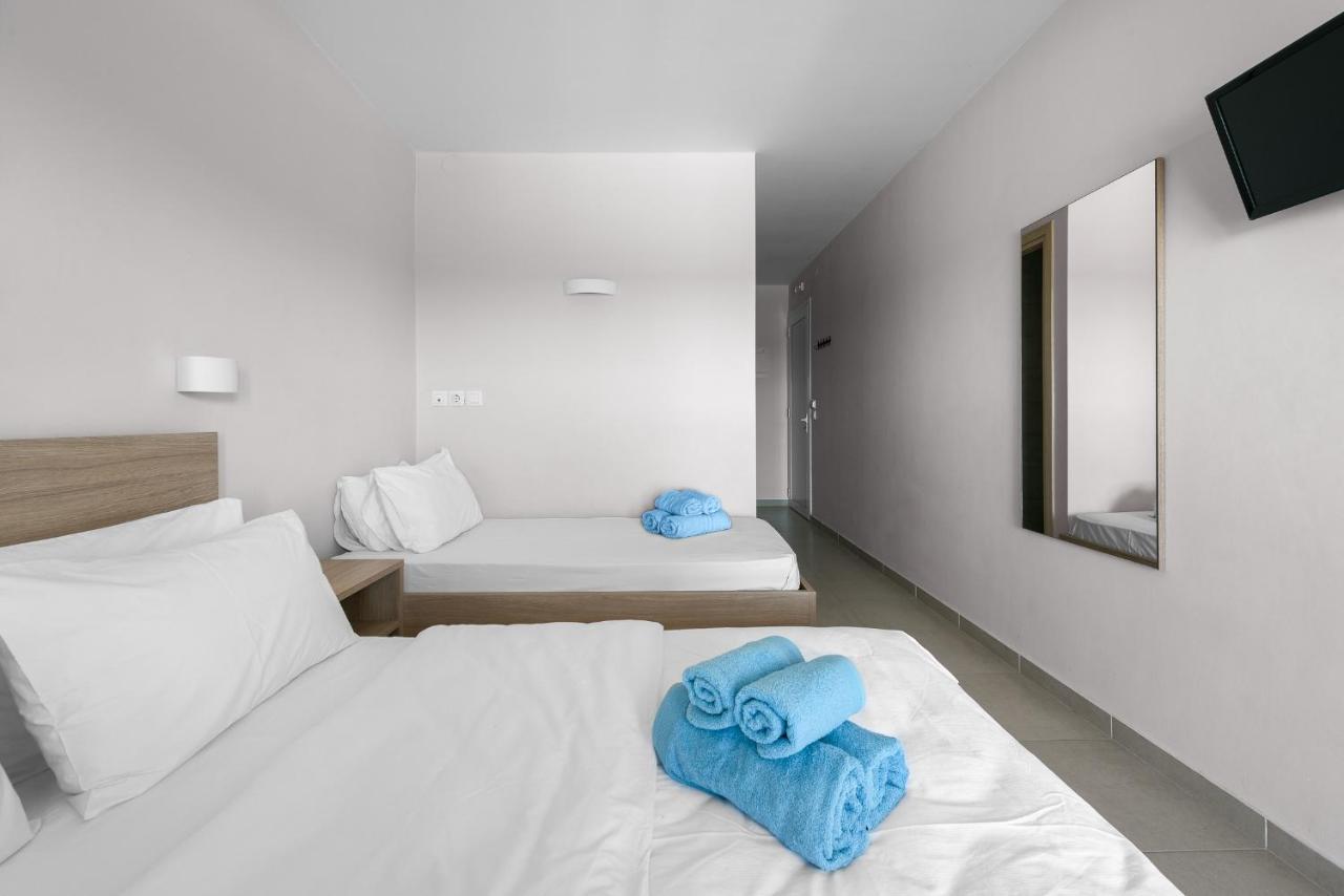 Apartamento Blue Flag, Nilie Hospitality Mgmt Olympiakí Aktí Exterior foto